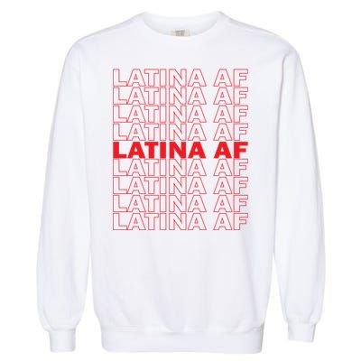 Latina Af Spanish Pride Garment-Dyed Sweatshirt