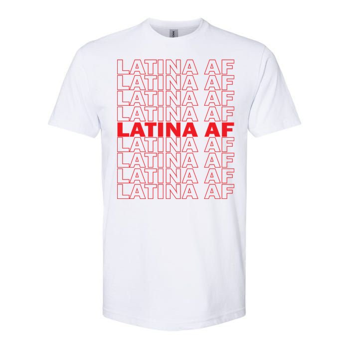 Latina Af Spanish Pride Softstyle CVC T-Shirt