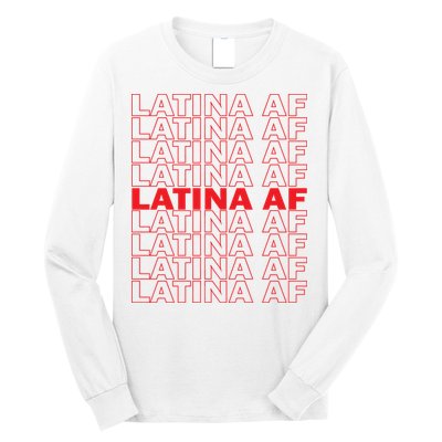 Latina Af Spanish Pride Long Sleeve Shirt