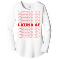 Latina Af Spanish Pride Women's Perfect Tri Tunic Long Sleeve Shirt