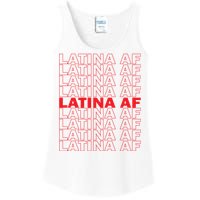 Latina Af Spanish Pride Ladies Essential Tank