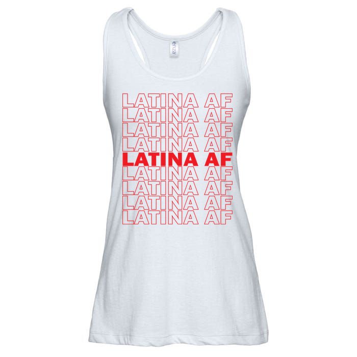 Latina Af Spanish Pride Ladies Essential Flowy Tank