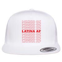 Latina Af Spanish Pride Flatbill Hat