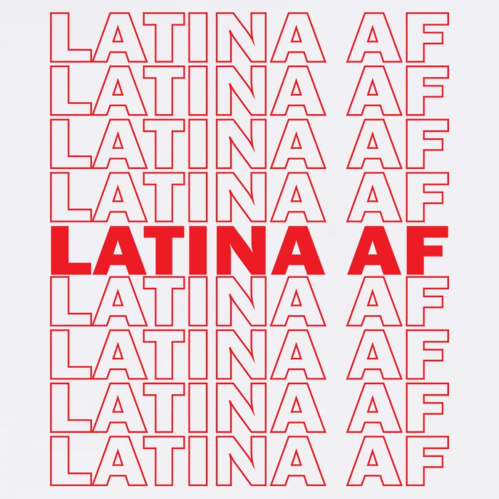 Latina Af Spanish Pride Flatbill Hat