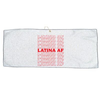 Latina Af Spanish Pride Large Microfiber Waffle Golf Towel