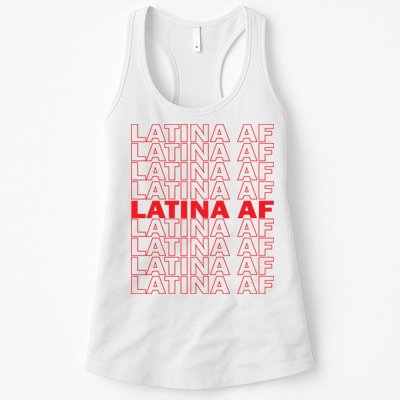 Latina Af Spanish Pride Womens Tank Top