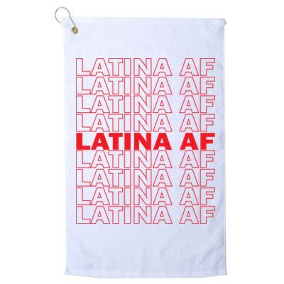 Latina Af Spanish Pride Golf Towel