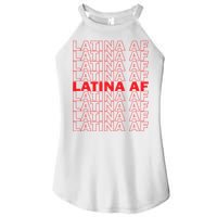 Latina Af Spanish Pride Women's Perfect Tri Rocker Tank