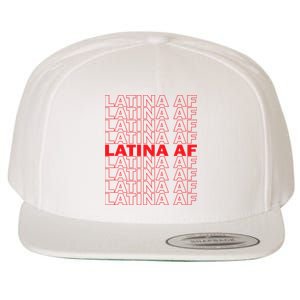 Latina Af Spanish Pride Wool Snapback Cap