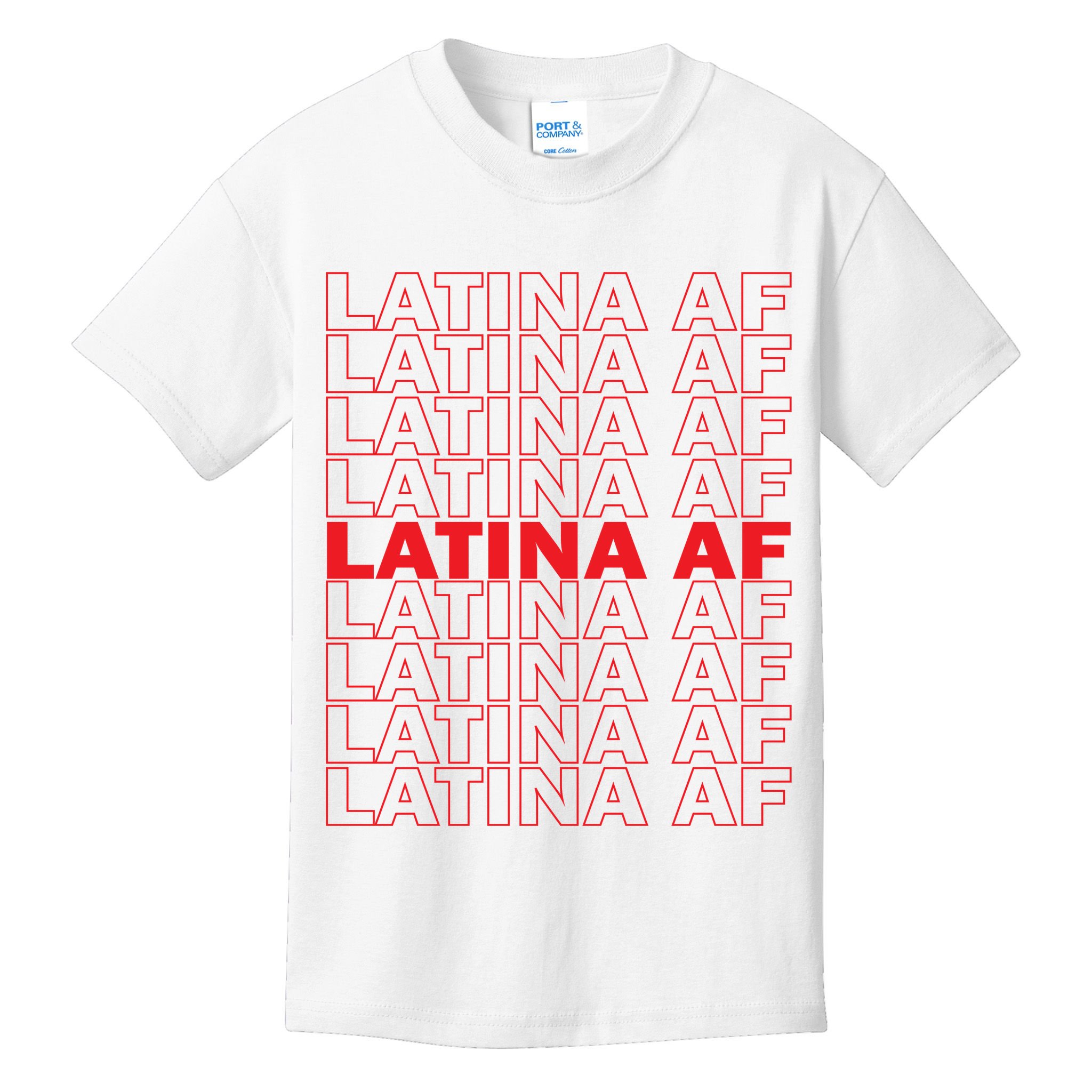 Latina Af Spanish Pride Kids T-Shirt