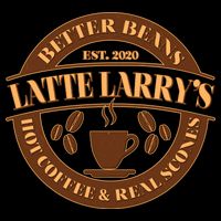 Latte Larry's Better Beans Hot Coffee & Real Scones Emblem 16 in Basic Backpack