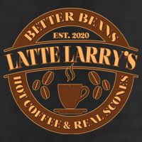 Latte Larry's Better Beans Hot Coffee & Real Scones Emblem 25L Jumbo Tote