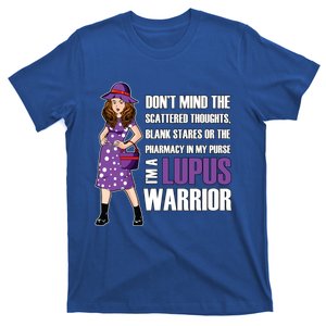 Lupus Awareness Unbreakable Warrior Purple Ribbon Cool Gift T-Shirt