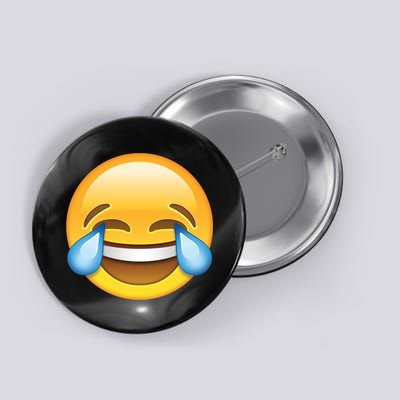 Laughing out Loud Emoticon Emoji Smiley Crying Button