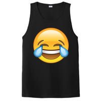 Laughing out Loud Emoticon Emoji Smiley Crying PosiCharge Competitor Tank