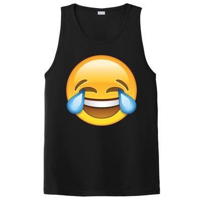 Laughing out Loud Emoticon Emoji Smiley Crying PosiCharge Competitor Tank