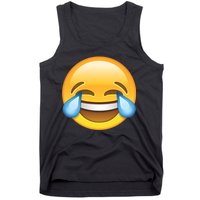 Laughing out Loud Emoticon Emoji Smiley Crying Tank Top