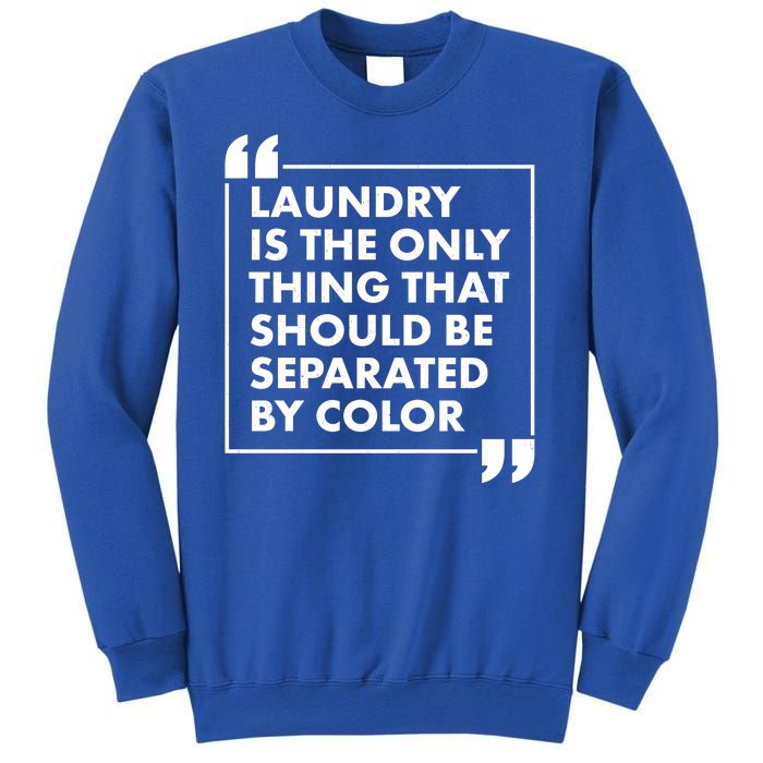 Laundry Is The Only Thing That Should Be Separated By Color Sweatshirt