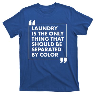 Laundry Is The Only Thing That Should Be Separated By Color T-Shirt