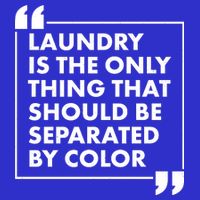 Laundry Is The Only Thing That Should Be Separated By Color 16 in Basic Backpack