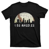 Los Angeles Vintage Baseball Distressed Gameday Retro T-Shirt