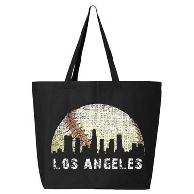 Los Angeles Vintage Baseball Distressed Gameday Retro 25L Jumbo Tote