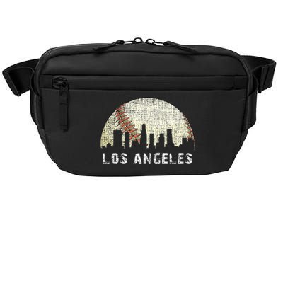 Los Angeles Vintage Baseball Distressed Gameday Retro Crossbody Pack