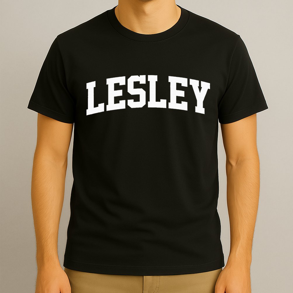 Lesley Arch Vintage College Athletic Sport T-Shirt