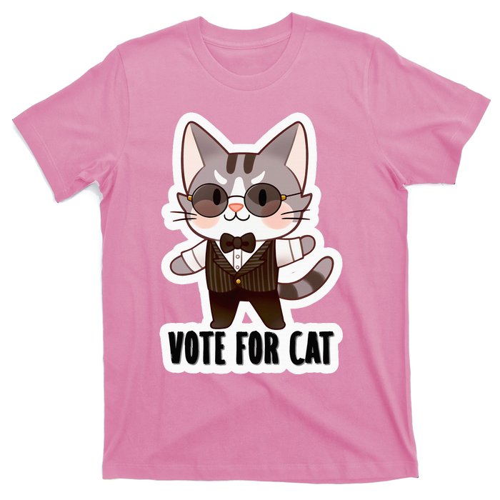 Leo Ambrose Vote For Cat T-Shirt