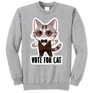 Leo Ambrose Vote For Cat Sweatshirt