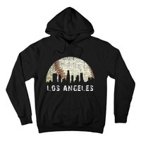 Los Angeles Vintage Baseball Game Day Hoodie