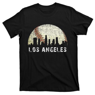 Los Angeles Vintage Baseball Game Day T-Shirt