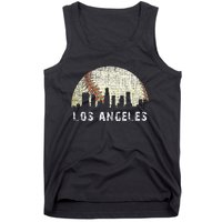 Los Angeles Vintage Baseball Game Day Tank Top