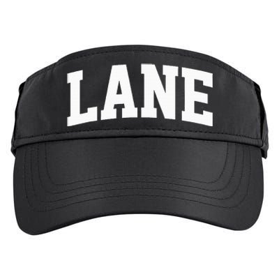 Lane Arch Vintage College Athletic Sport Adult Drive Performance Visor