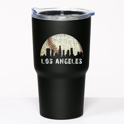 Los Angeles Vintage Baseball Distressed Gameday Retro Tumbler