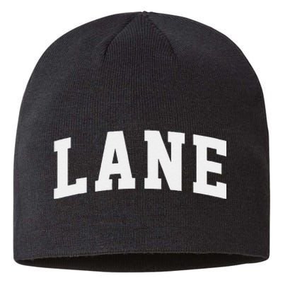 Lane Arch Vintage College Athletic Sport Sustainable Beanie