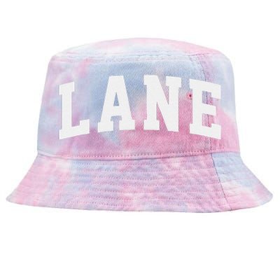 Lane Arch Vintage College Athletic Sport Tie-Dyed Bucket Hat