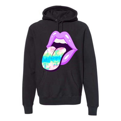 Lavender Lips Premium Hoodie