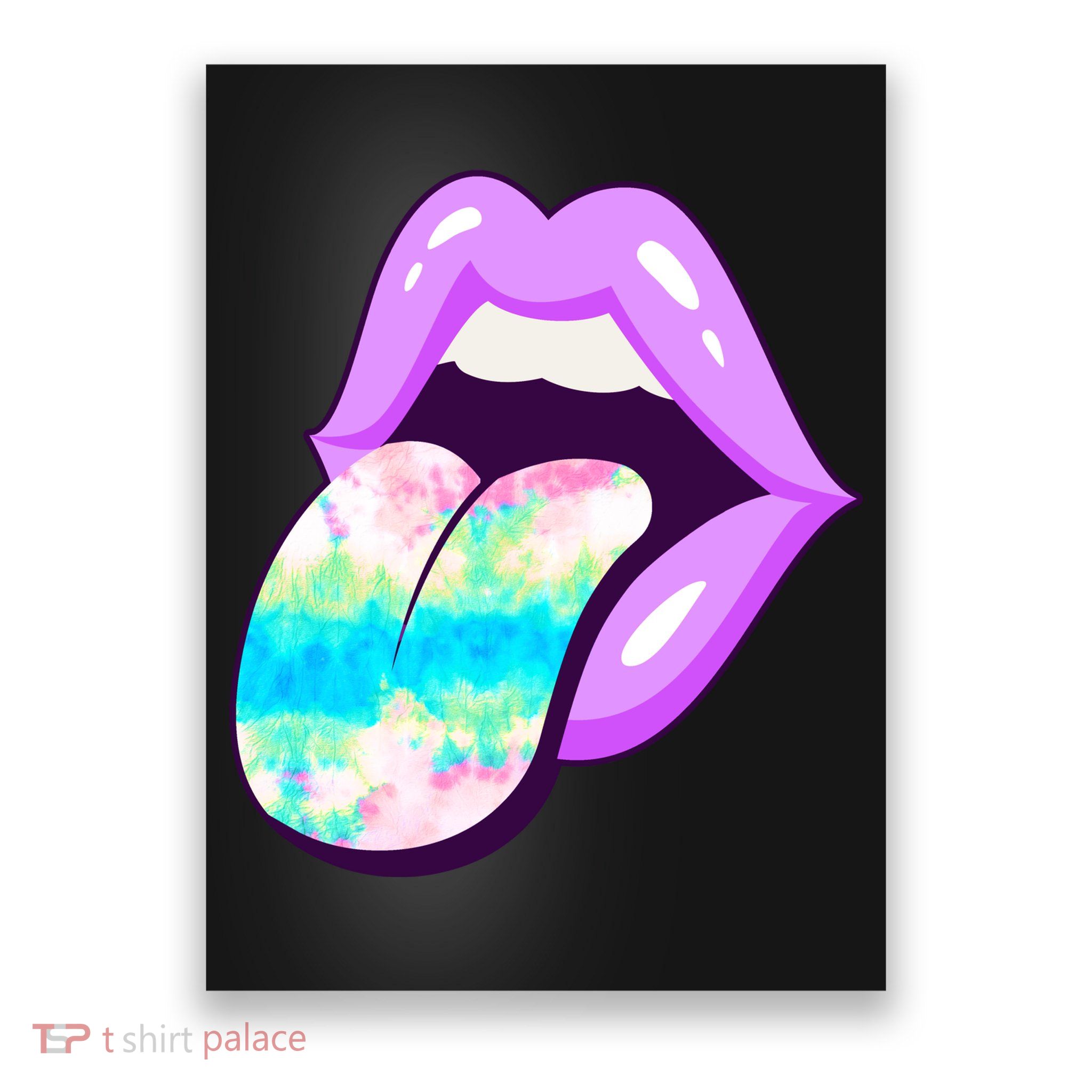 Lavender Lips Poster