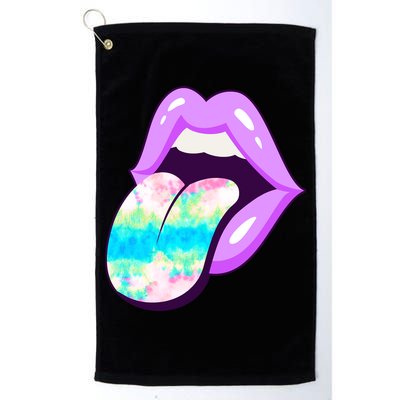 Lavender Lips Golf Towel
