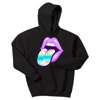 Lavender Lips Kids Hoodie