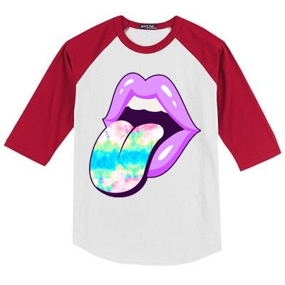 Lavender Lips Kids Colorblock Raglan Jersey