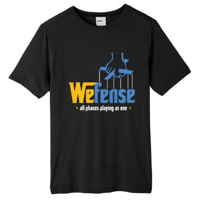 Los Angeles We Fense All Phrases Playing As One Tall Fusion ChromaSoft Performance T-Shirt