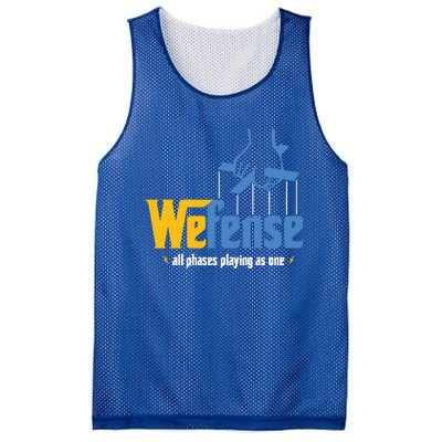 Los Angeles We Fense All Phrases Playing As One Mesh Reversible Basketball Jersey Tank