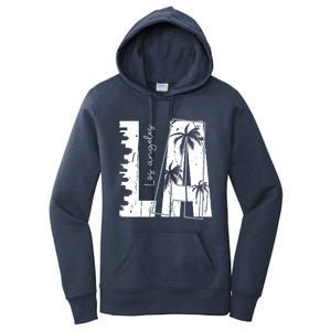 Los Angeles Women Graphic Tee California Print Women's Pullover Hoodie