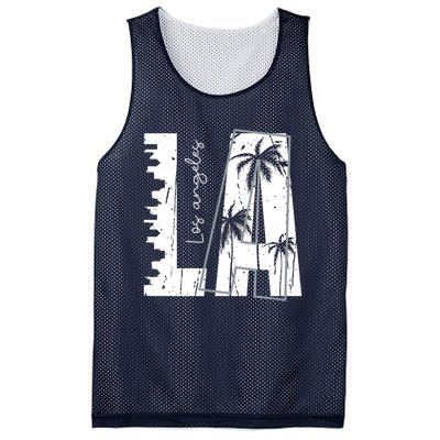 Los Angeles Women Graphic Tee California Print Mesh Reversible Basketball Jersey Tank