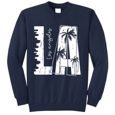 Los Angeles Women Graphic Tee California Print Tall Sweatshirt