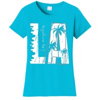 Los Angeles Women Graphic Tee California Print Women's T-Shirt