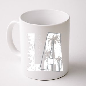 Los Angeles Women Graphic Tee California Print Coffee Mug