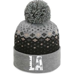 Los Angeles Women Graphic Tee Men California Print The Baniff Cuffed Pom Beanie